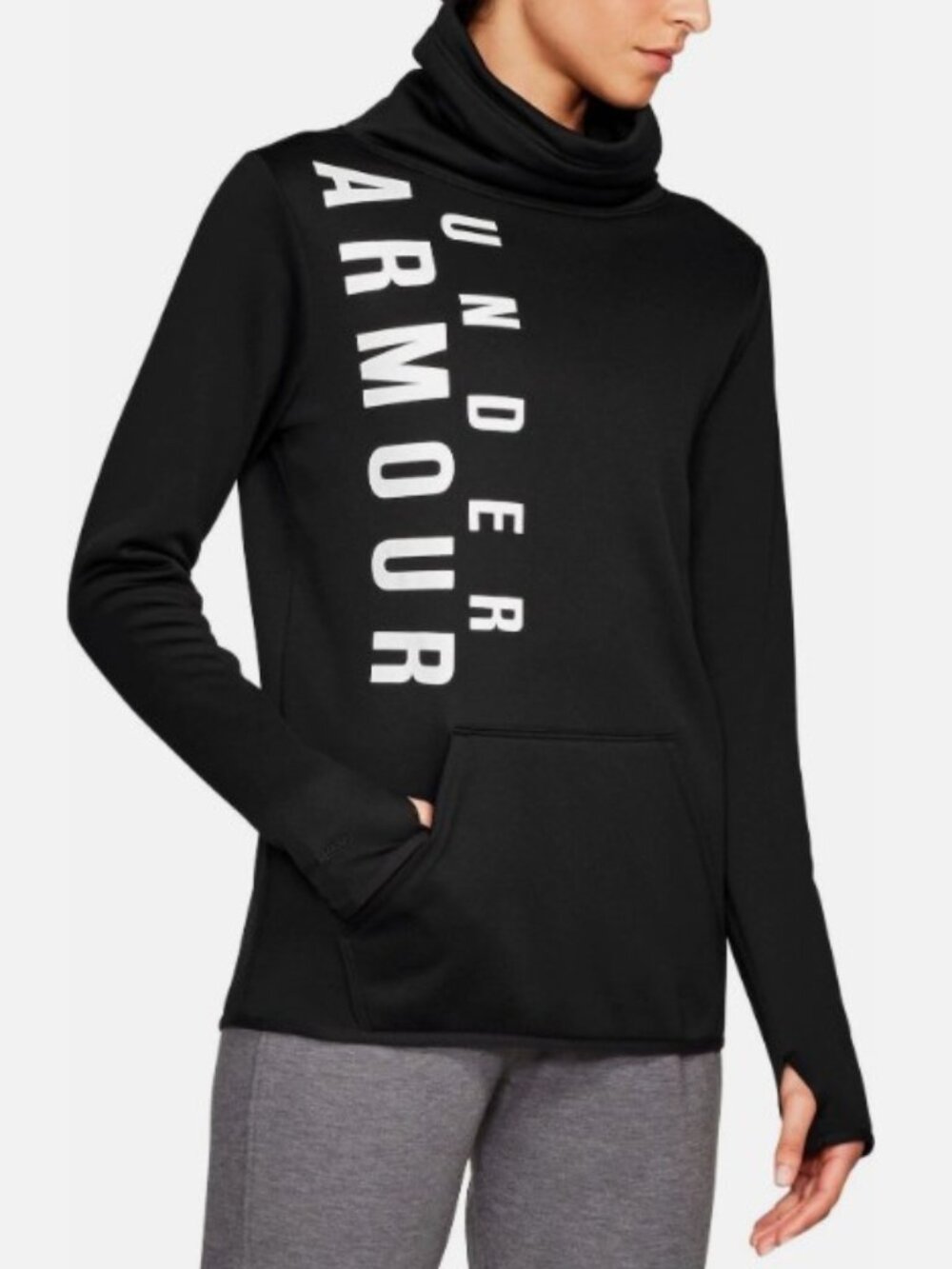 Under Armour Women's Storm Armour Fleece Graphic Logo Top Size XS